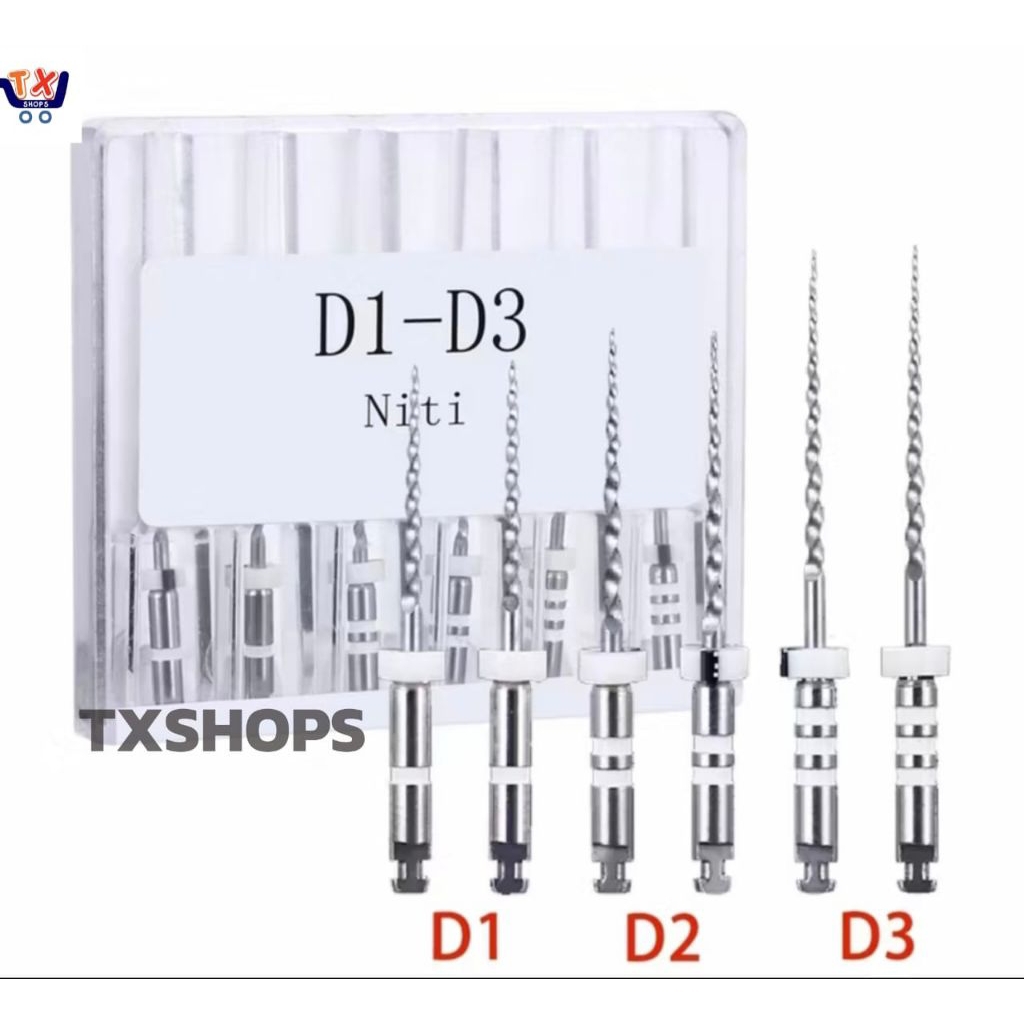 Niti Retreatment File / Dental Endo Obturation Disassembly Gutta Percha Rotary Files Mix Sizes