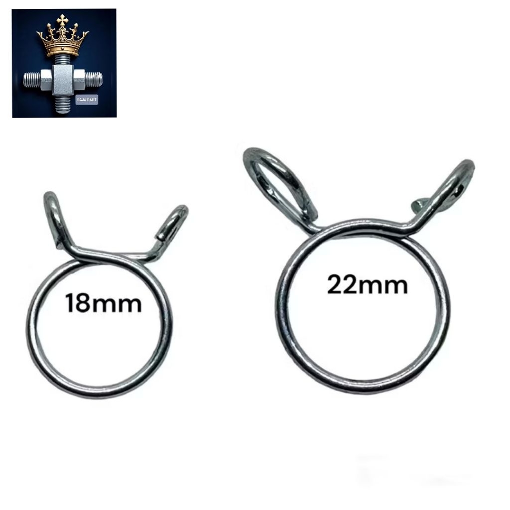 CLAMP HOSE CLAMP HOSE FASTENER CLAMP HOSE CLAMP 18 มม. 22 มม. หม้อน้ําเดิม yesi ฯลฯ