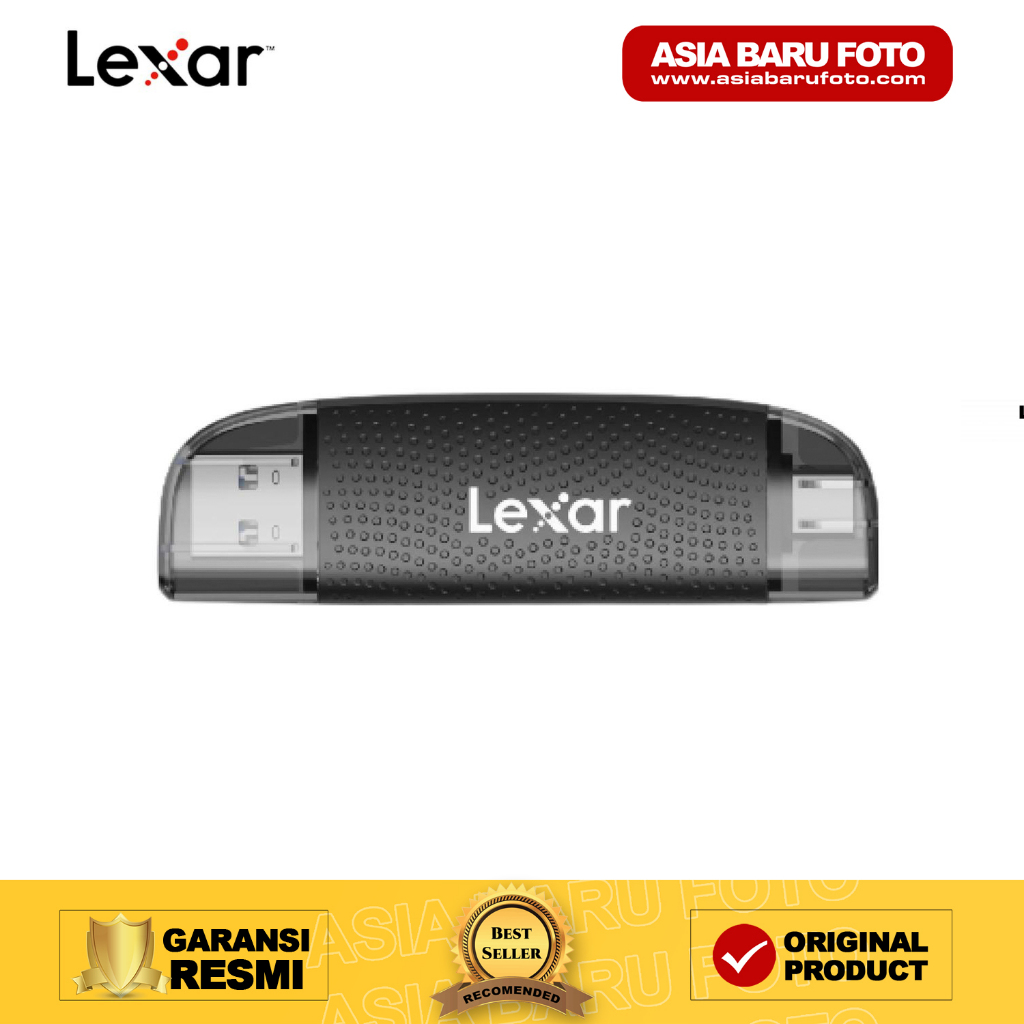 Lexar LRW310X MicroSD & SD Card OTG Dual Slot Card Reader