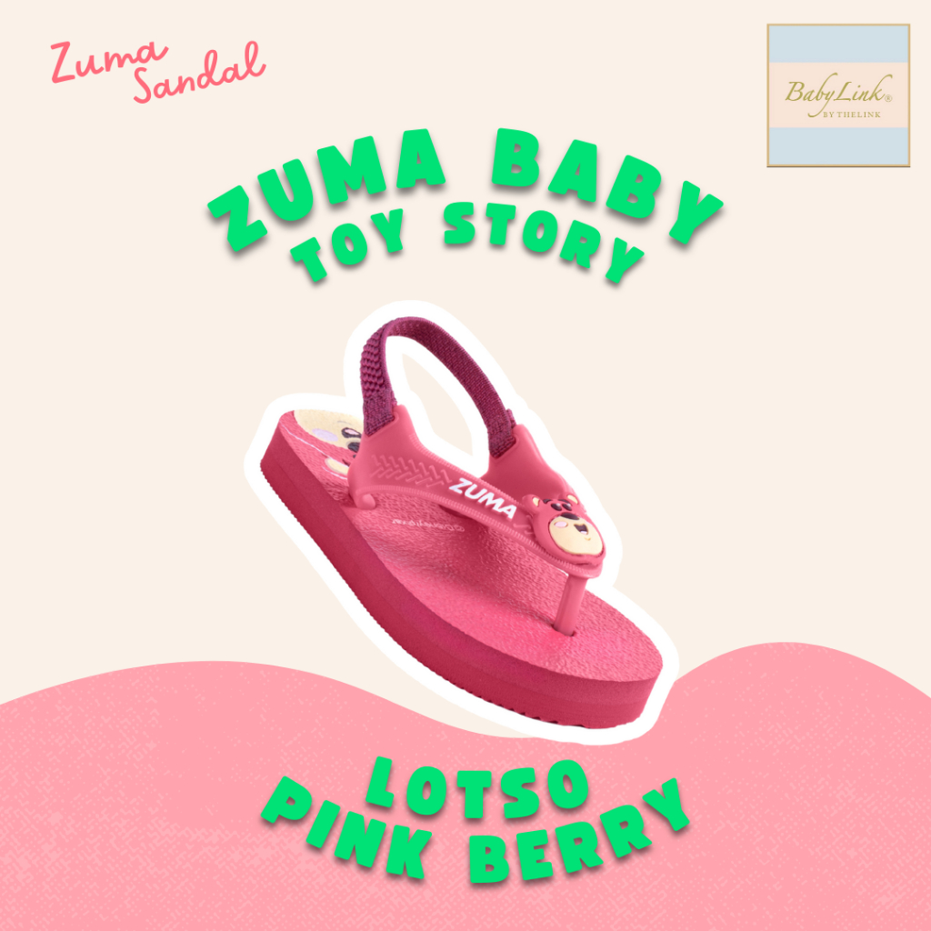ZUMA BABY X TOY STORY, LOTSO PINK BERRY