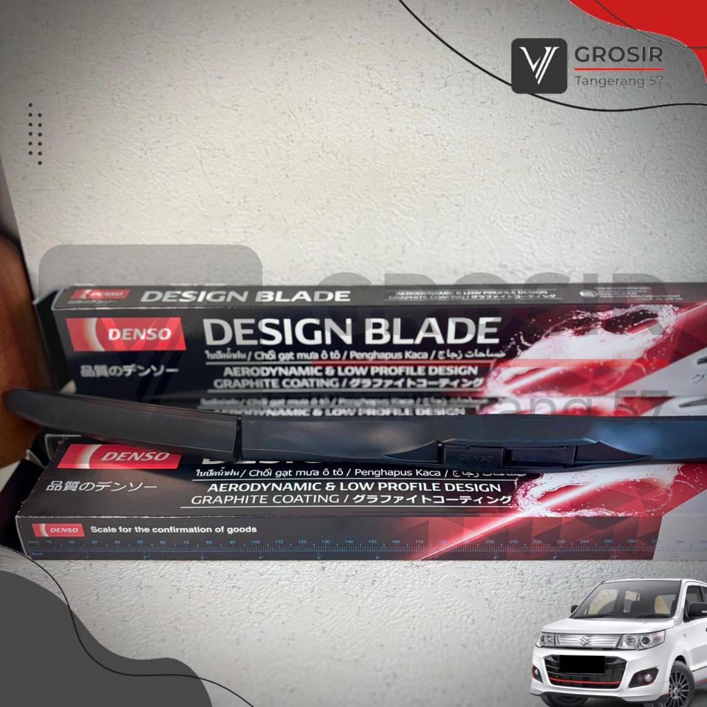 Denso DDS Wiper Karimun Wagon R Gen3 2013-2021 Q2018 Graphite Coating Hybrid Car Wipers