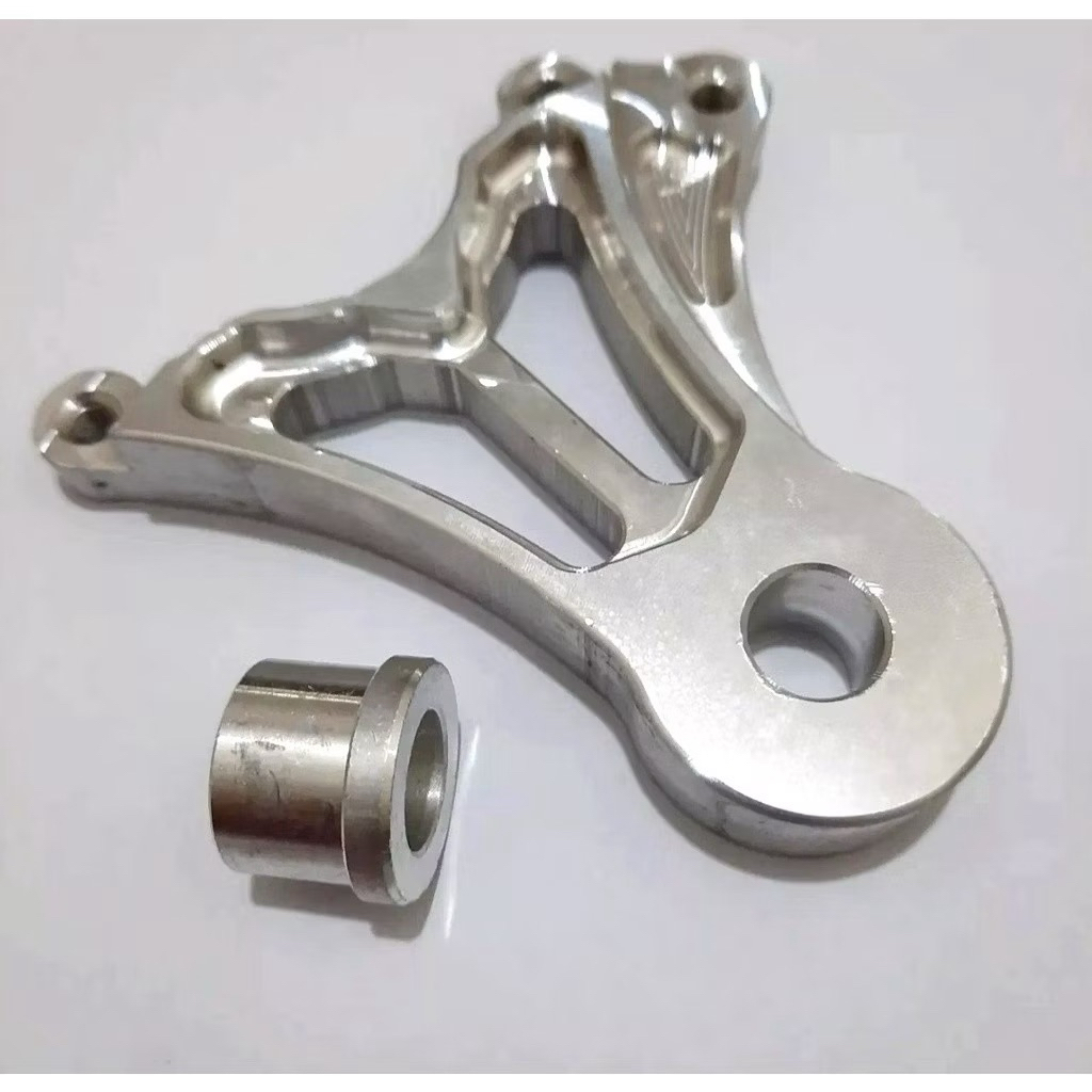 2P 2 ลูกสูบด้านหลัง Caliper Bracket 2P Nissin Brem Caliper Bracket พิเศษ Ninja R RR 150 220 มม.