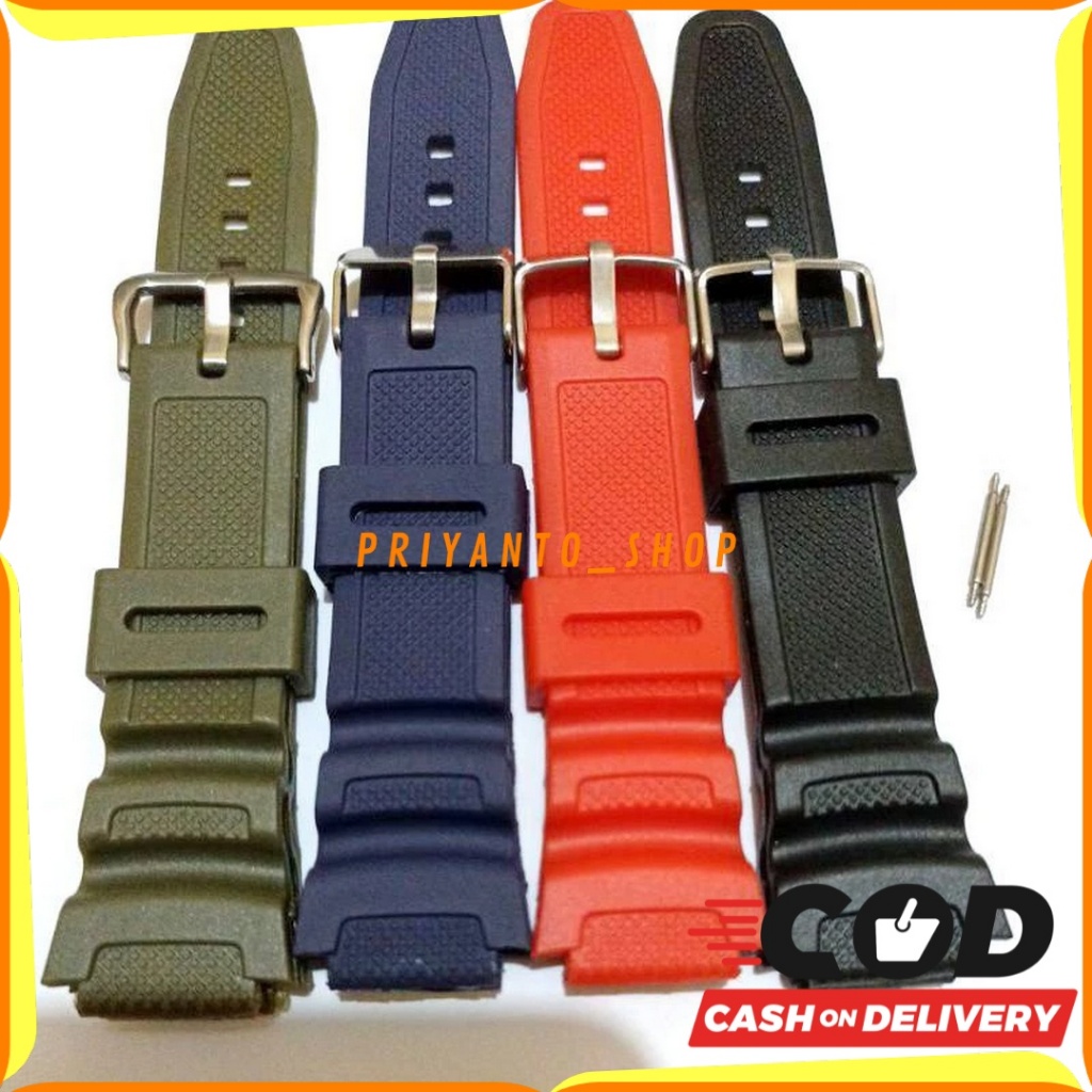 Casio W216H W217H W218H W219H สายนาฬิกา Casio W-216H W-217H W-218H W-219H ปากกาโบนัส