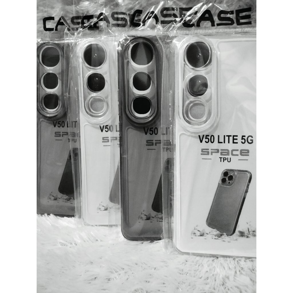 SILICONE VIVO V5O LITE 5G SOFT CASE SPACE BENING + กล้อง PROTEC