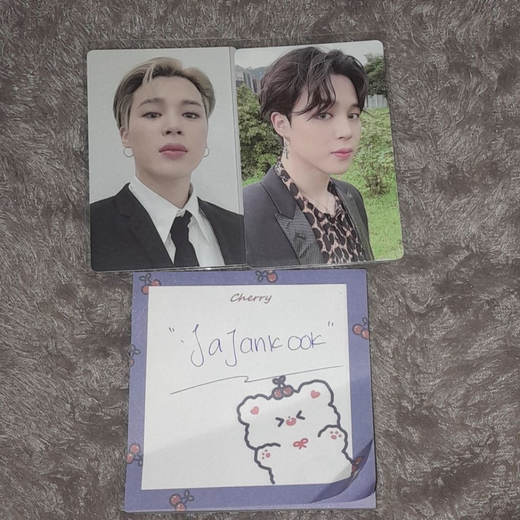 Photocard Official BTS Memories Digicode Jimin Park Jimin