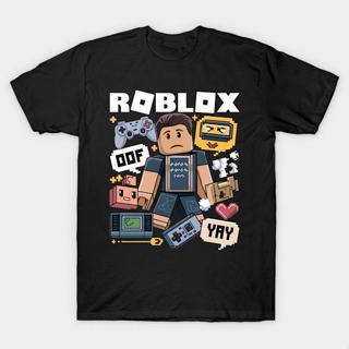 Roblox Kids Oof เสื้อยืดสําหรับเด็กและผู้ใหญ่
