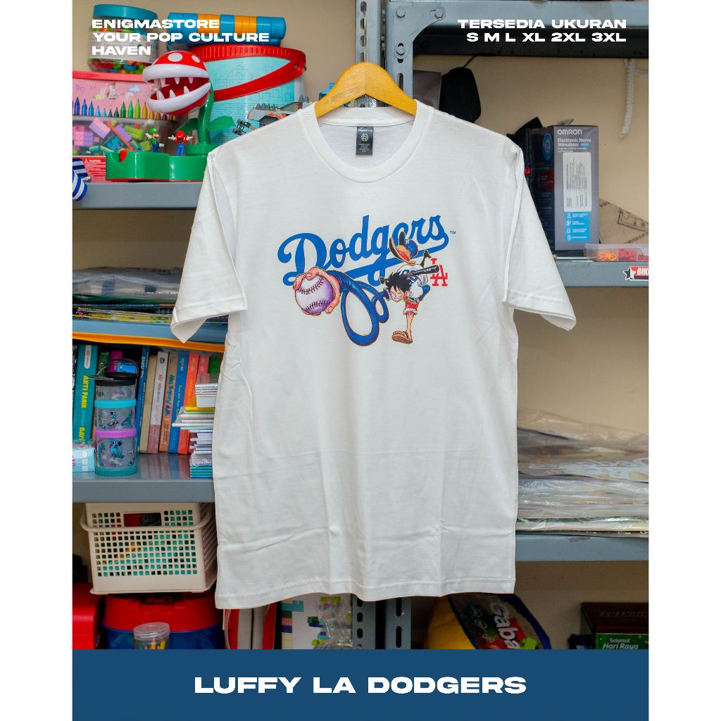 เสื้อยืด LA DODGERS ONE PIECE JAPAN LUFFY