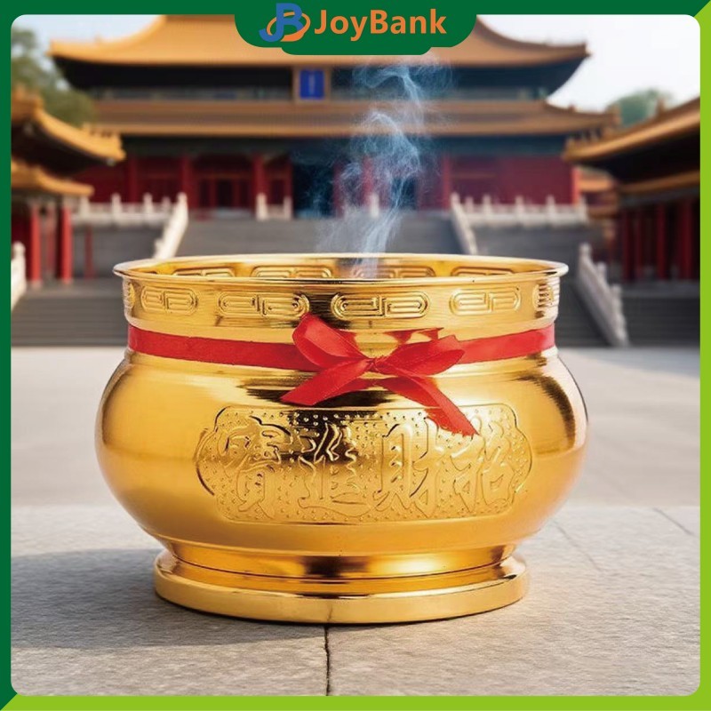3.5 "5 "Hiolo Gold ทองเหลืองธูป Burner จีน Fengshui Lucky ธูป Burner สําหรับ Home Hio Place