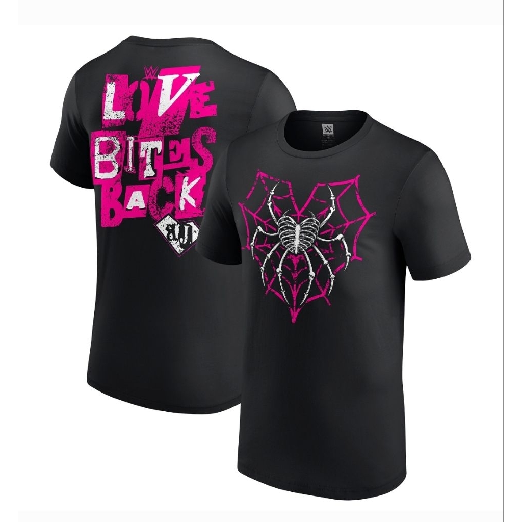 WW1034 เสื้อยืด CINEMATEES WWE AJ LEE เสื้อยืดพรีเมี่ยม