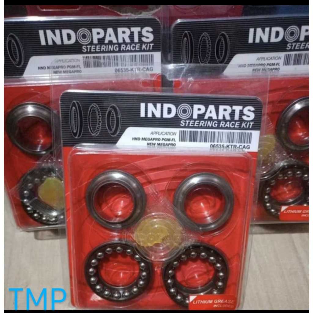 คอลัมน์พวงมาลัย Megapro PGM-FI ใหม่/ชามแฮนด์ Megapro ใหม่ ยี่ห้อ INDOPARTS / 06535-KTR-CAG