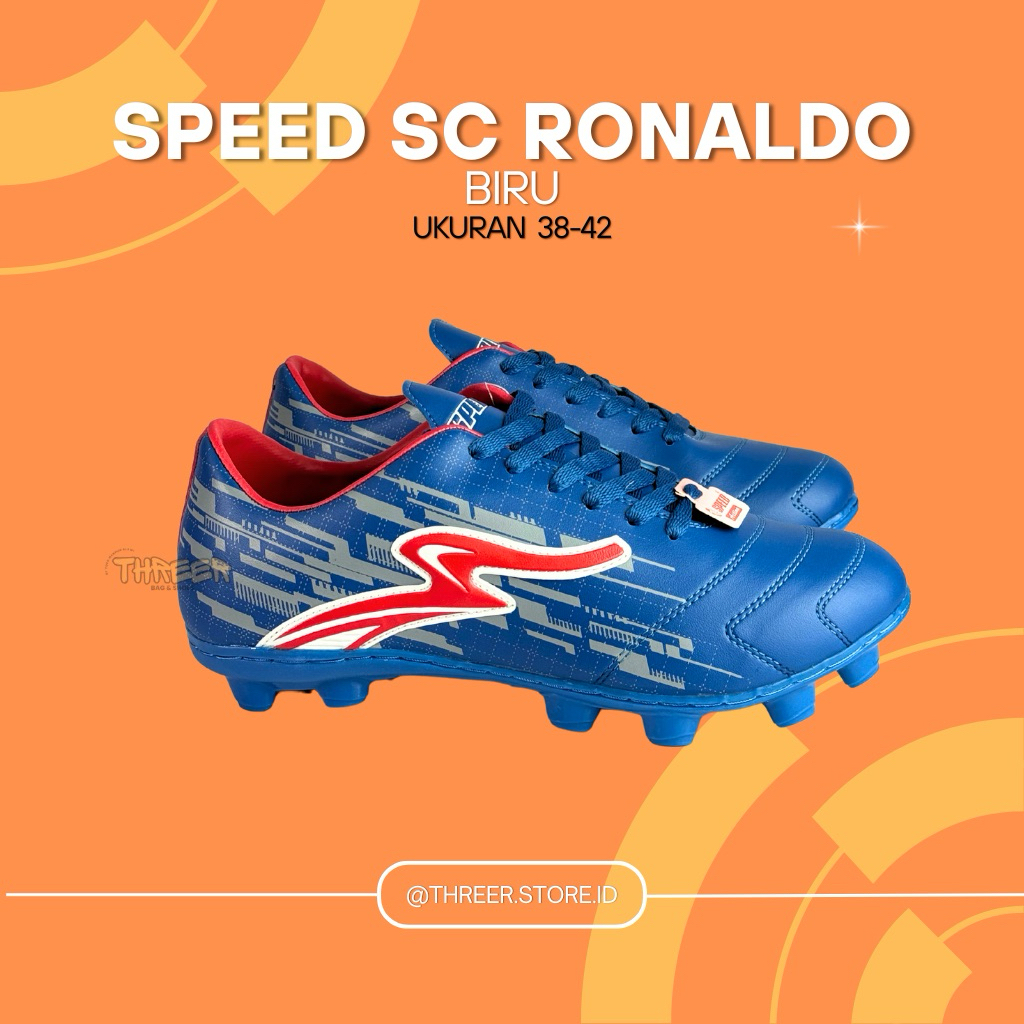 รองเท้าฟุตบอลเด็ก SPEED SC RONALDO ของแท้ 100%