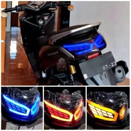 ไฟหยุด Nmax เก่า ไฟ LED Nmax Stop ไฟ LED Nmax ไฟท้าย LED Lexus