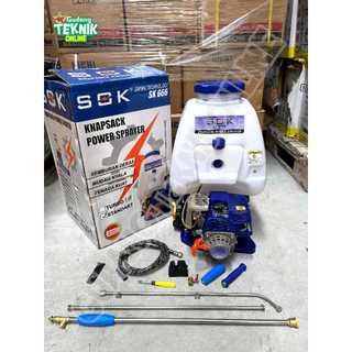 SOK Mesin Semprot Hama 15L 20L 25L SOK SK555 SK666 SK777 SK888 SK999 2Tak 4Tak STANDART TURBO / Engine Sprayer Hama Mesin Kabut Power Spayer Gendong 15 20 Liter Semprot Semprotan Obat Tanaman SK-666 SK-777 SOK