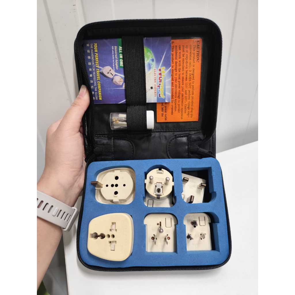 Wonpro Universal Adapter/อะแดปเตอร์ในการเดินทาง | อะแดปเตอร์/อะแดปเตอร์จ่ายไฟสากล