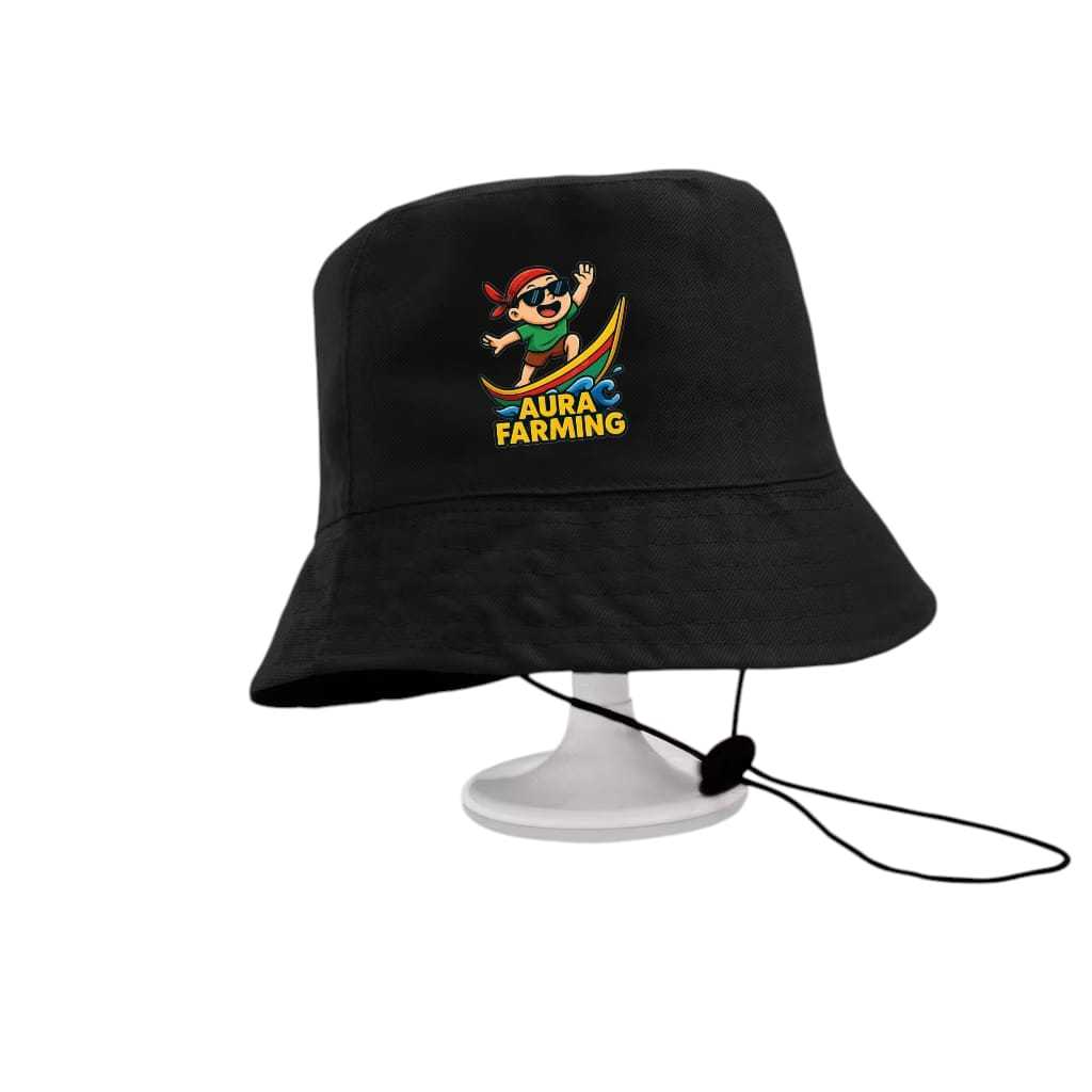 BUCKET HAT PLECI SINGLE FIGHTER AURA FARMING CHILDREN