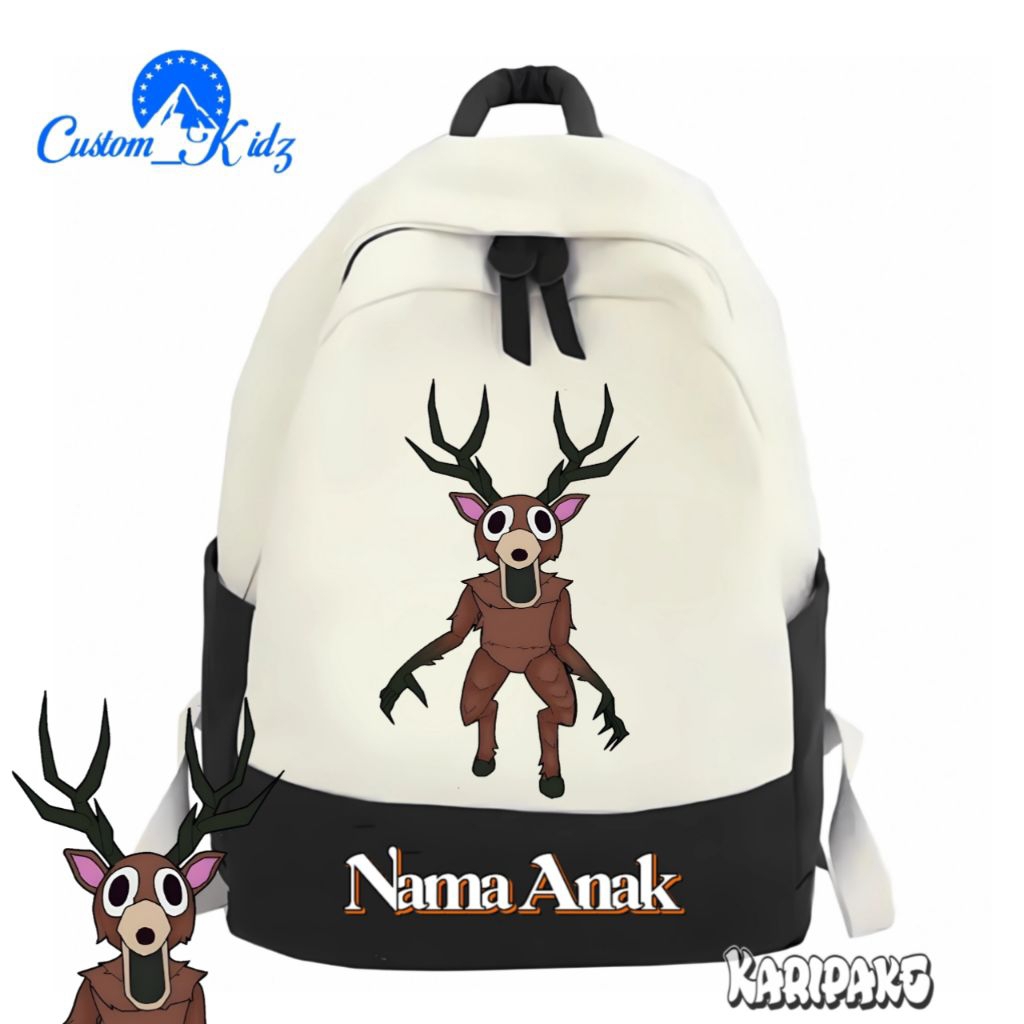 (ฟรีชื่อ) THE DEER ROBLOX 99 NIGHT IN THE FOREST CHILDRENS SCHOOL BAG