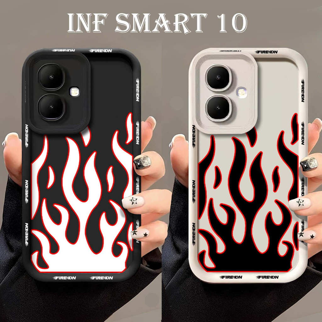 HP Infinix Smart 10 Rubber Softcase - เคสโทรศัพท์ Infinix Smart 10 - เคสโทรศัพท์ Infinix Smart 10 - 