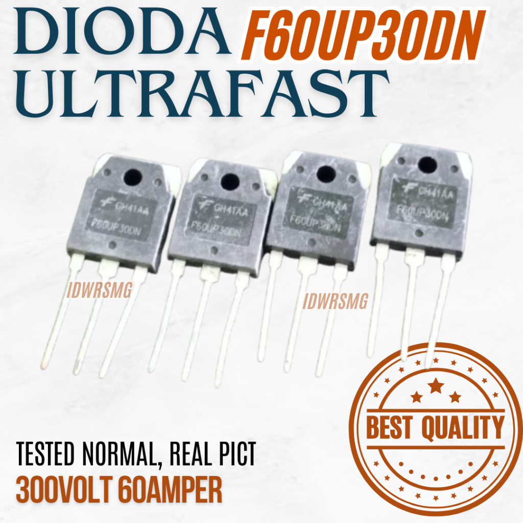 ต้นฉบับ ULTRAFAST ไดโอด 60F30 60A 300V 60A 300 ไดโอด F60UP30DN ไดโอดที่รวดเร็วเป็นพิเศษ