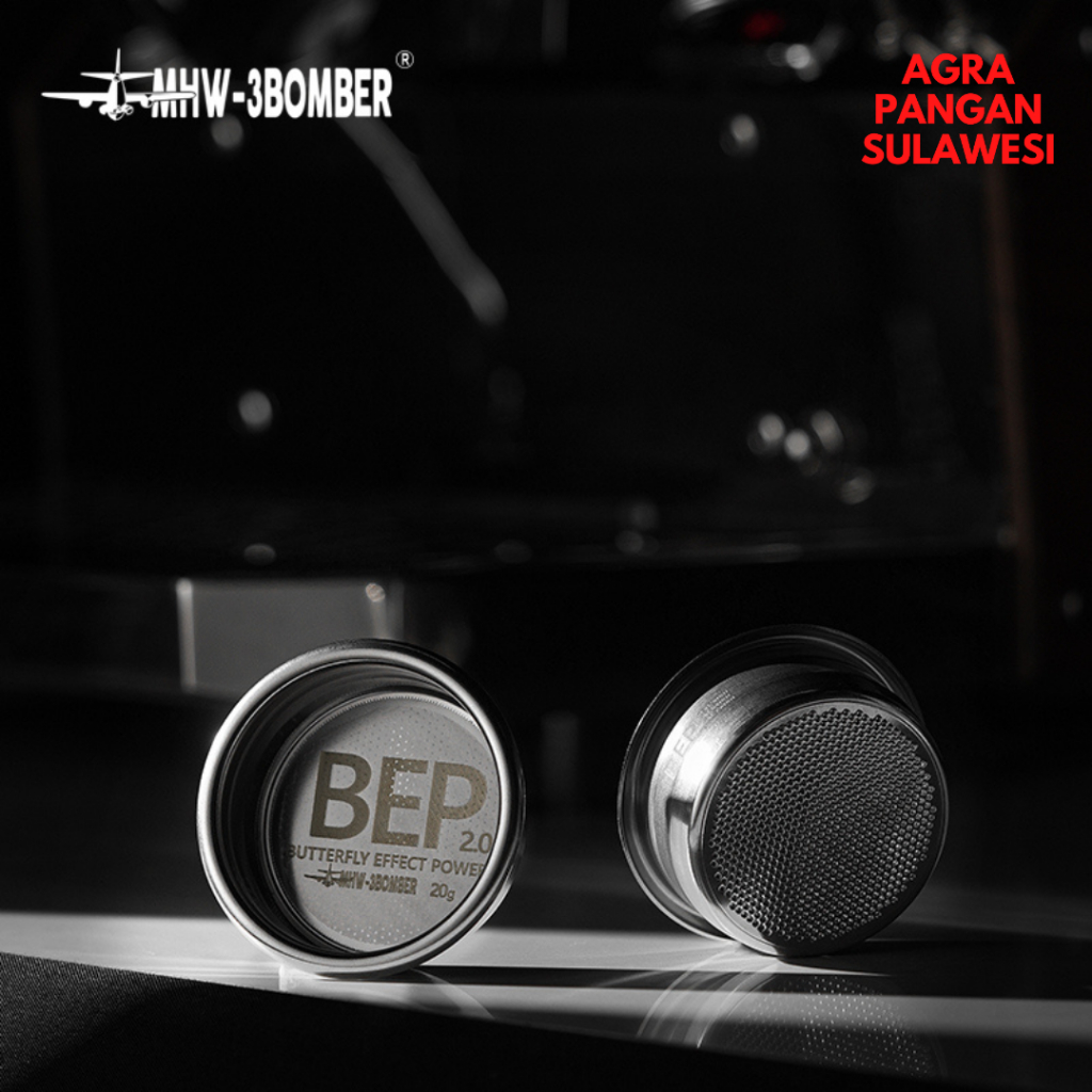 MESIN BEP FILTER BASKET MHW-3BOMBER 58 มม.Double Layer 18g 20g 18 20g Universal Espresso Coffee Port