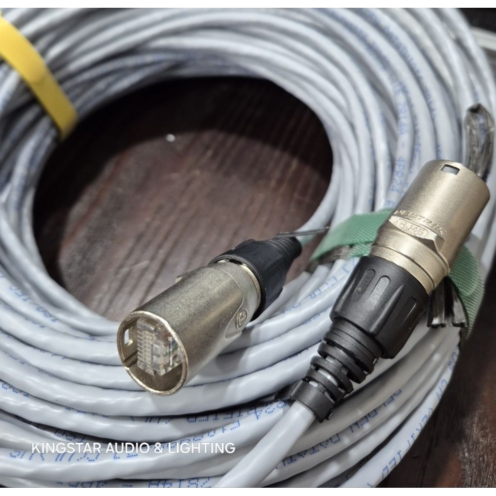 2 เมตร Lan Cable Mixer Midas Cat 6 Belden Neutrik RJ45 Behringer X32 M32R Digital Snake Box DL32 S32