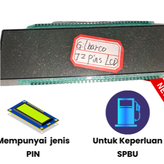 Gilbarco 6 หลัก 7 หลัก LCD ขนาดใหญ่ DIsplay USA CG SPBU