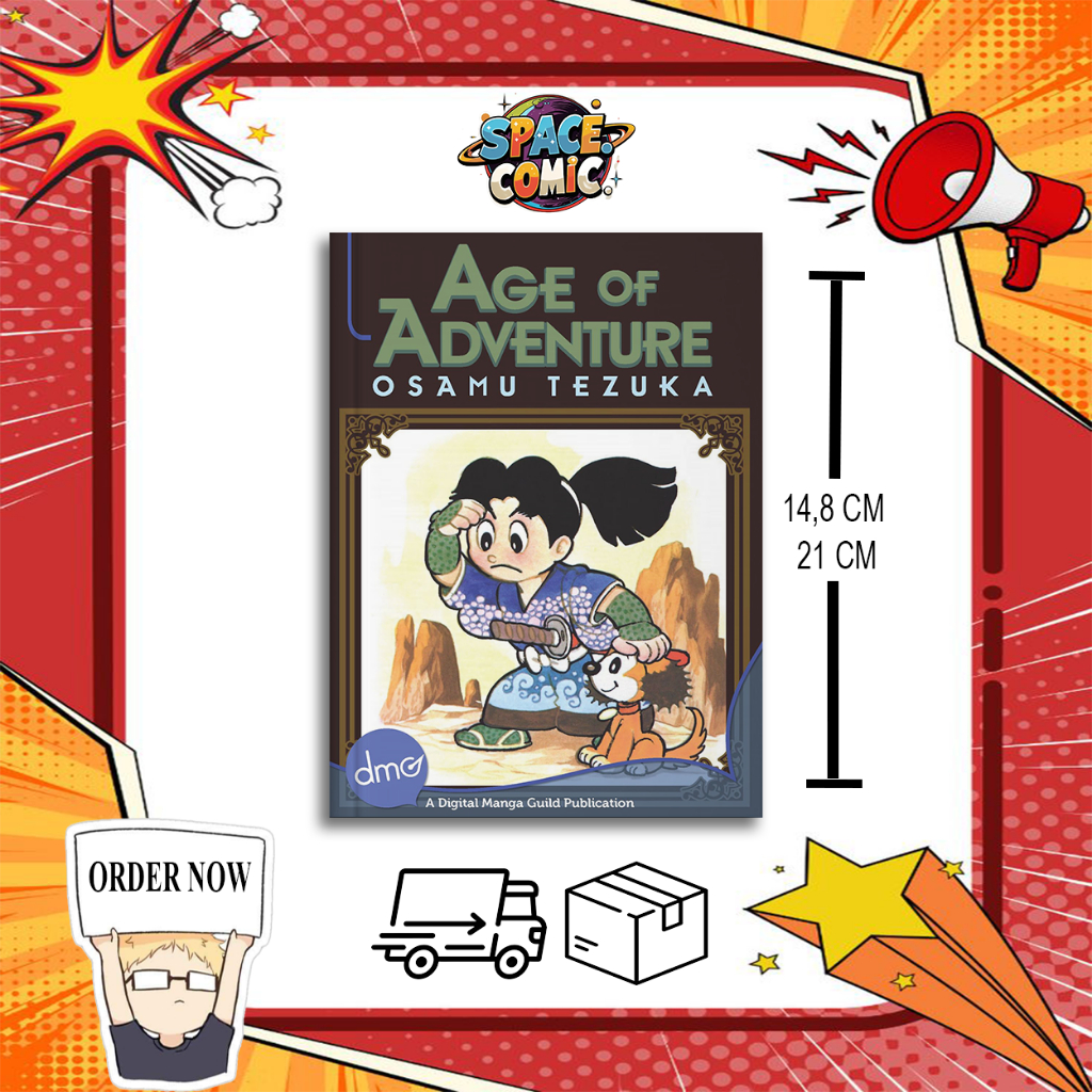การ์ตูนมังงะ: Age of Adventure - Osamu Tezuka