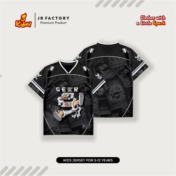 Kids Jersey Kids Anime Kids เสื้อยืด Unisex Oversize Dryfit บราซิล Milano Casual Rugby Streetwear Re