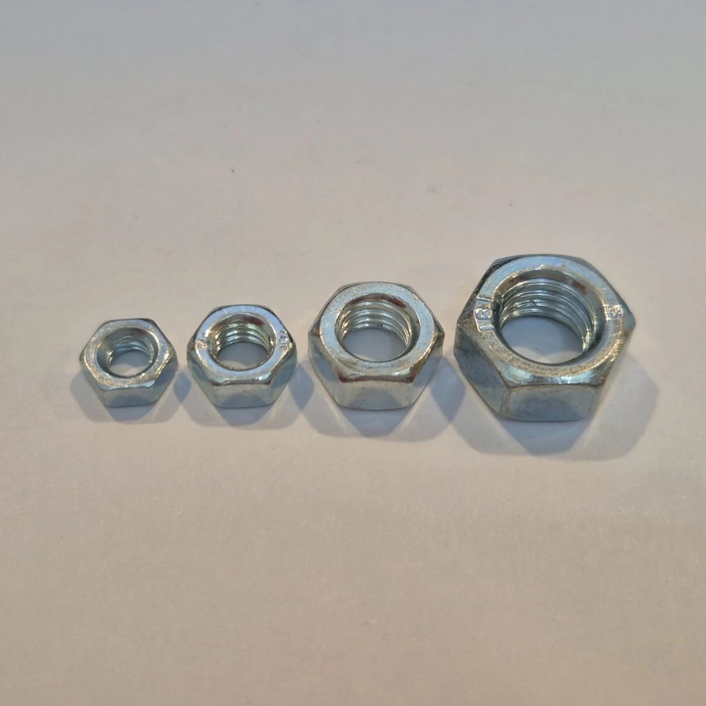 น็อตขาว M3 M4 M5 M6 M8 M10 / น็อตหกเหลี่ยม / กุญแจน็อตหกเหลี่ยม 6-14