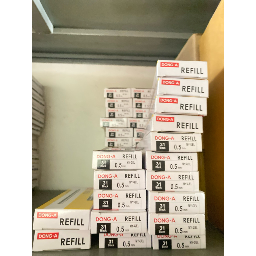 12 ชิ้น Refill / Pen / Gel Pen / My Gel Pen Dong a / Korea