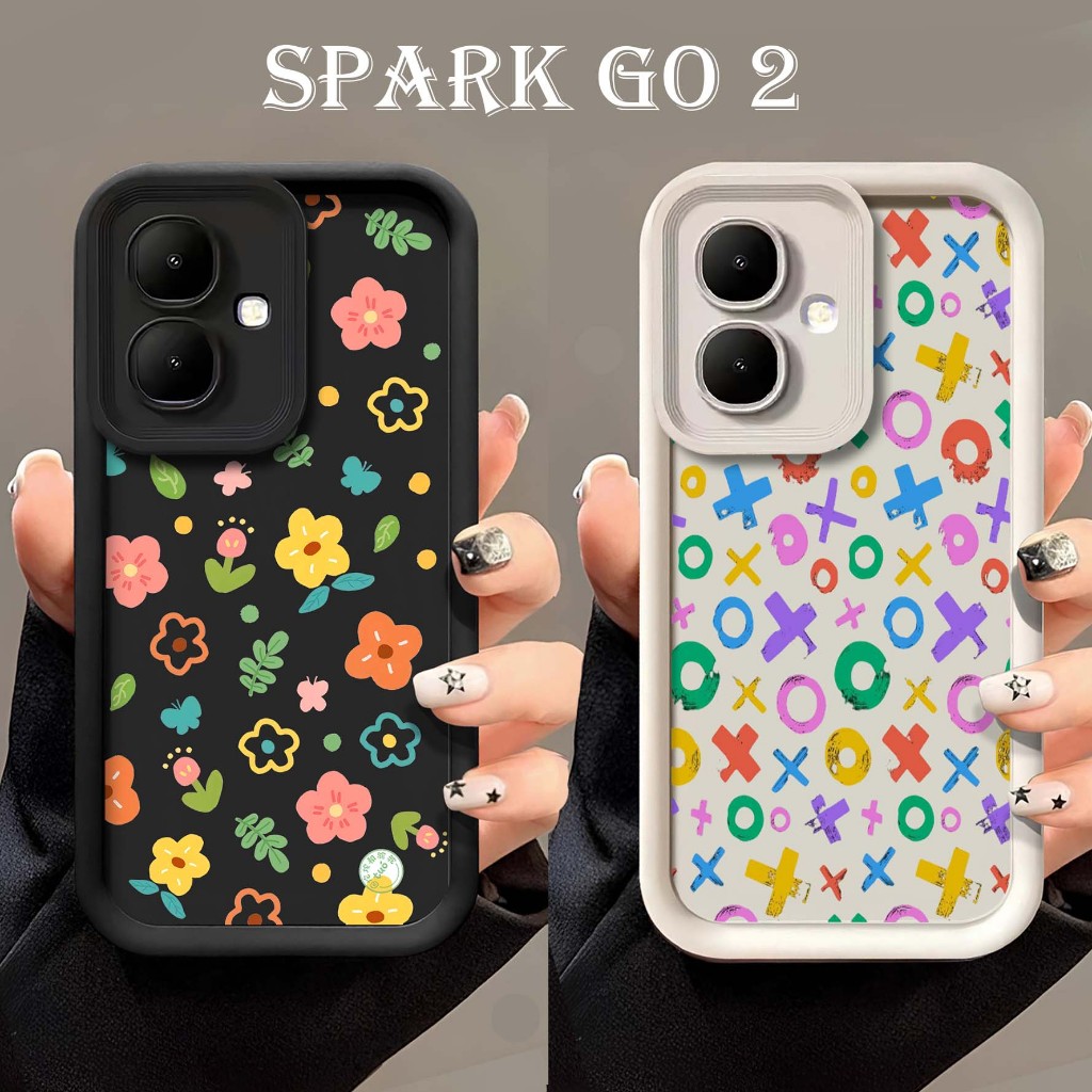 เคสลายนูนกล้อง HP Softcase Pro สําหรับ Spark Go 2 - Softcase Spark Go 2 - Silicon Spark Go 2 - เคสแบ