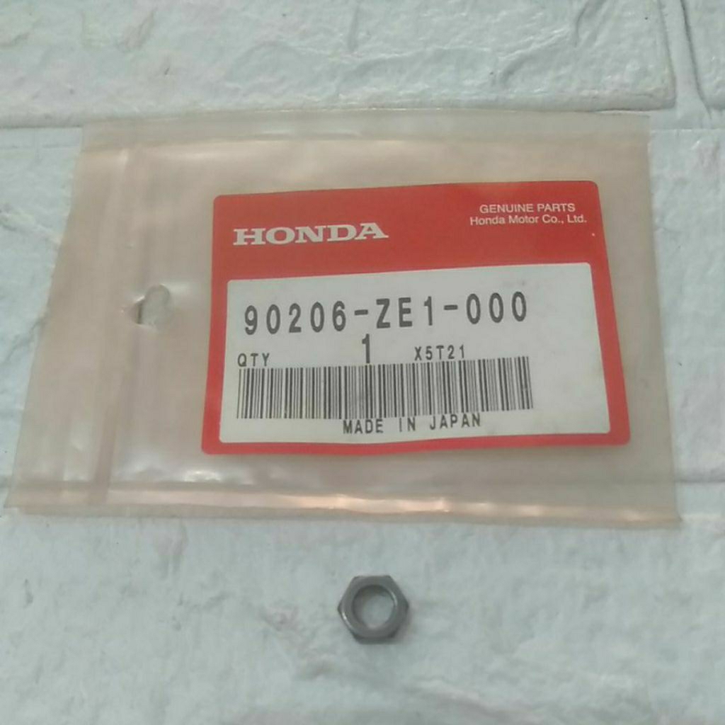 GX120/160/200 เครื่องยนต์ ROCKER ARM NUT; ต้นฉบับ HONDA THAILAND