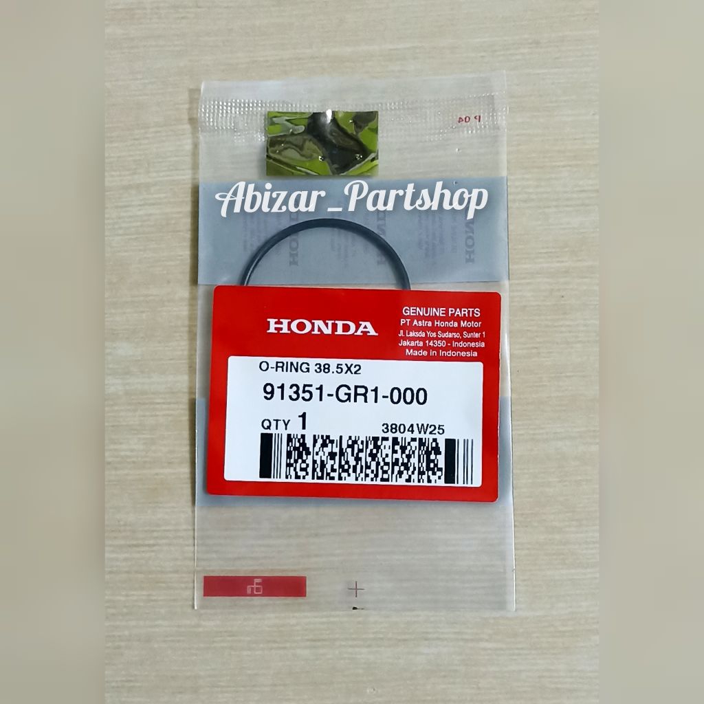 91351GR1000 91351-GR1-000 Oring 38.5x2 / ล่าง oring reel มัธยมขนาดใหญ่ vario 125 150 pcx 125 150 บีท