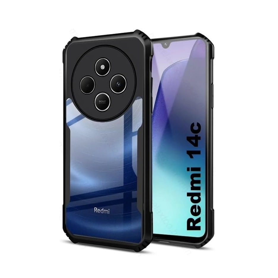 Xiaomi Redmi 14C เคสกันกระแทก Fusion Armor เคสใส