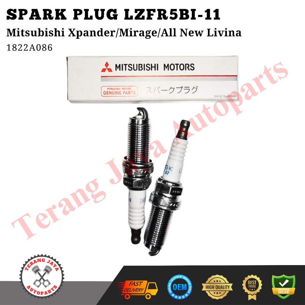 หัวเทียน/Busi Iridium LZFR5BI-11 Mirage/Xpander/All New Livina 1822A086 ORIGINAL
