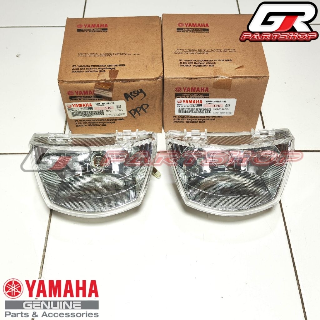 F1ZR VEGA HEADLIGHT REFLECTOR ORIGINAL YGP YAMAHA FIZR FIZ F1Z R 4WH 5ER HEADLAMP RESCTOR HEAD LAMP 