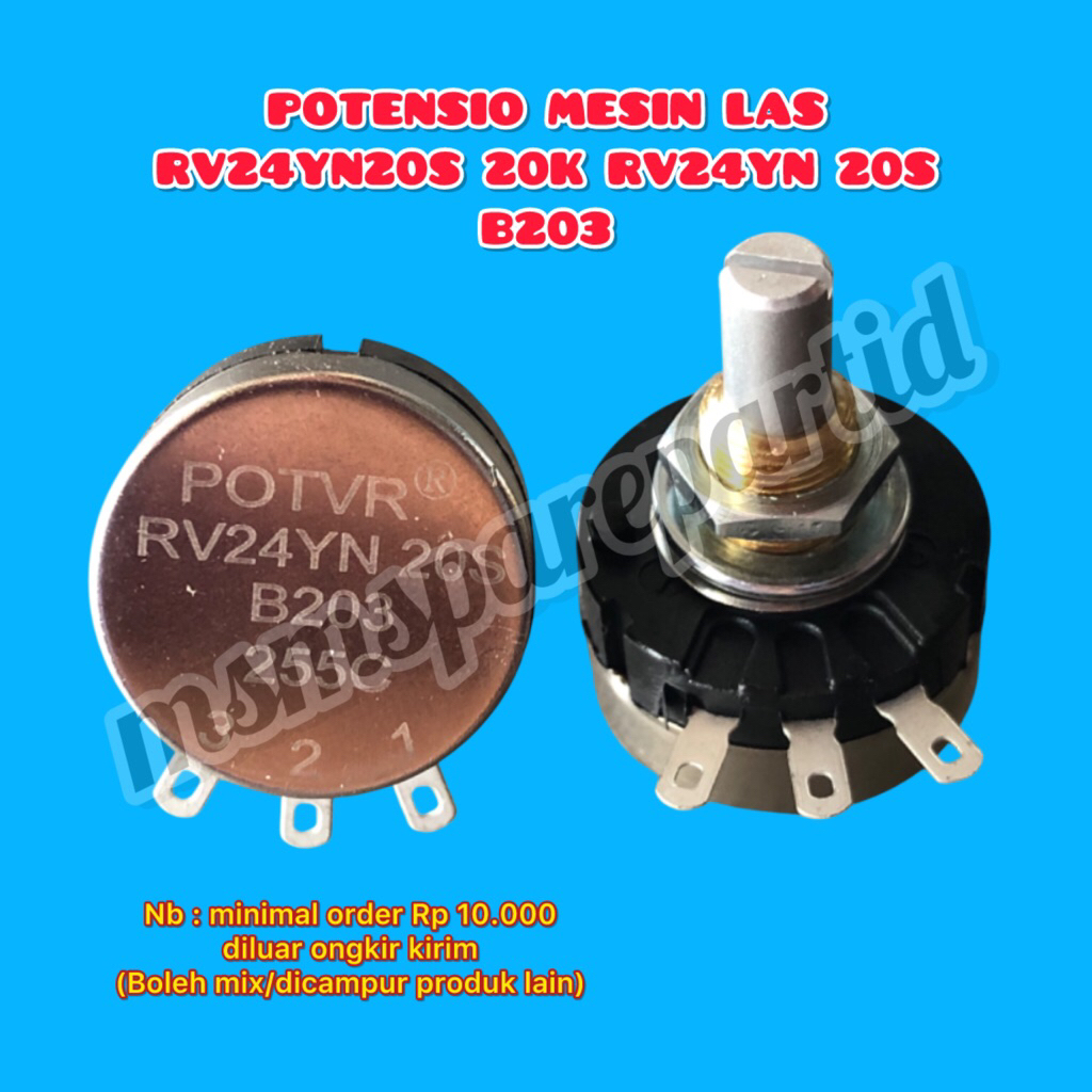 MESIN WELDING MACHINE POTENSIO RV24YN20S 20K RV24YN 20S B203
