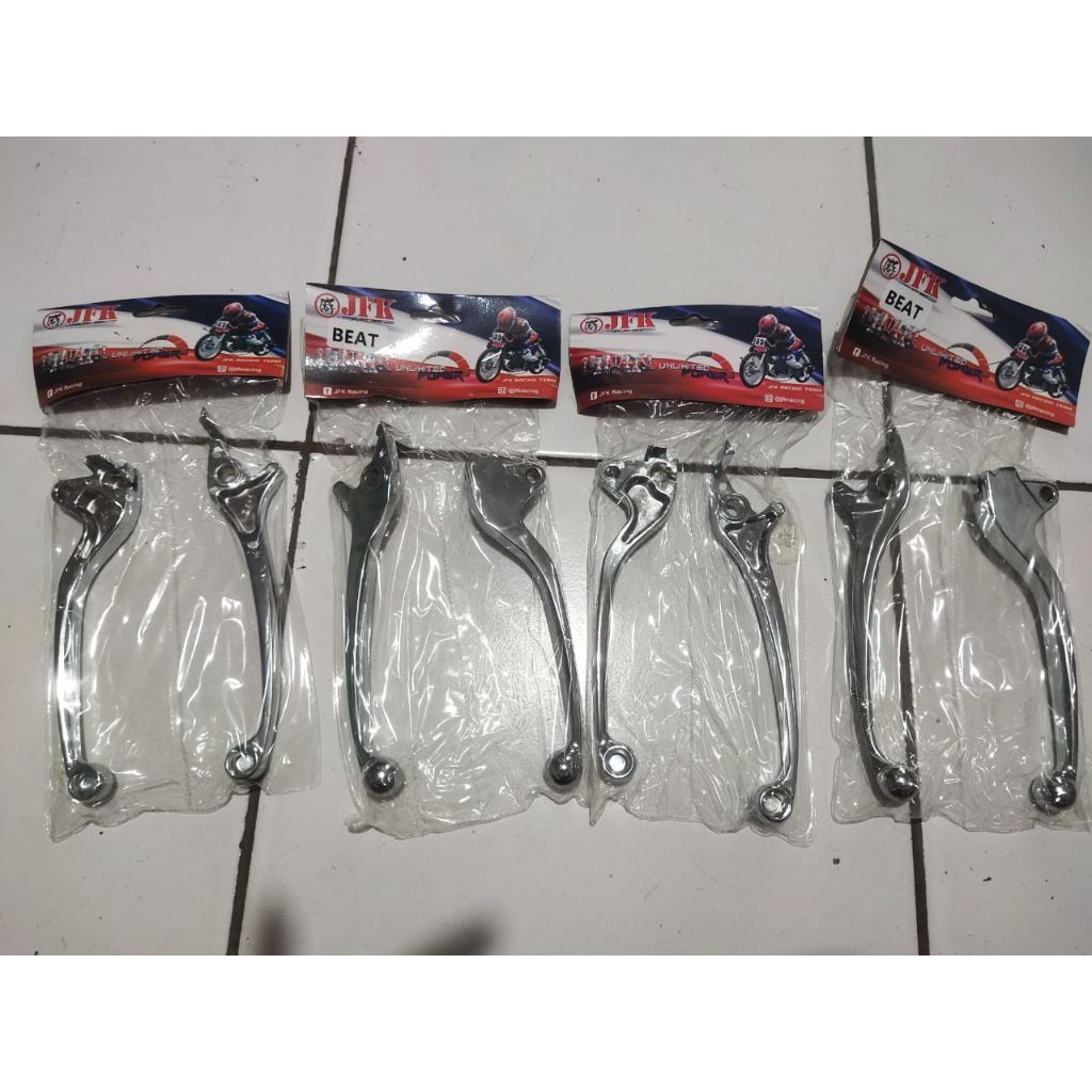 CRHOM BEAT คาร์บอนเบรค HANDLE PAIR ซ้าย ANTI-RUST H0NDA BEAT คาร์บอน