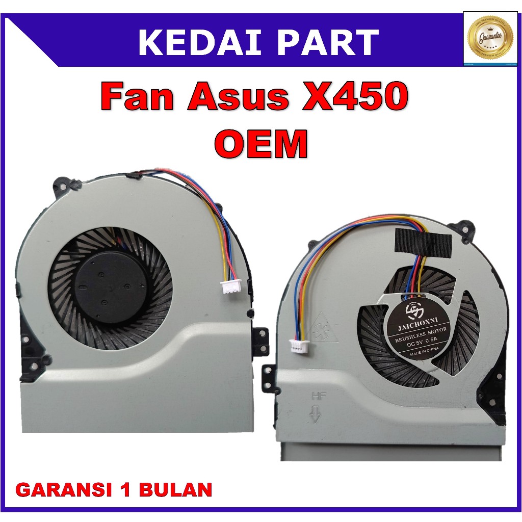 ASUS X450 X452 X452E X452EA X452C X452CP ZS01 พัดลม OEM