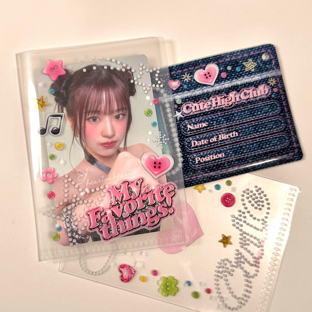 JP Hearteuhearteu [OFFICIAL] IVE Ahn Yujin Photocard จาก iIVE Scout Japan Concert VIP Seat Attendce 