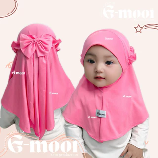 G-MOOI Baby Hijab 0-6 เดือน 1-8 ปี RICIS RIBBON CHILDRENS HIJAB โรงเรียนอนุบาล paud เด็ก Hijab เด็ก Hijab