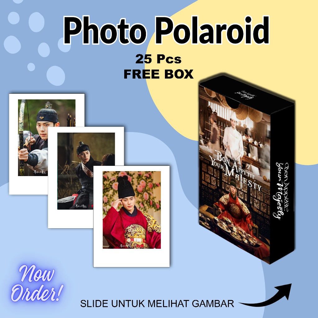 [SET] Polaroid Lee Chae-min Bon Appétit Your Majestic Premium (เนื้อหา 25 ชิ้น/เซ็ต)