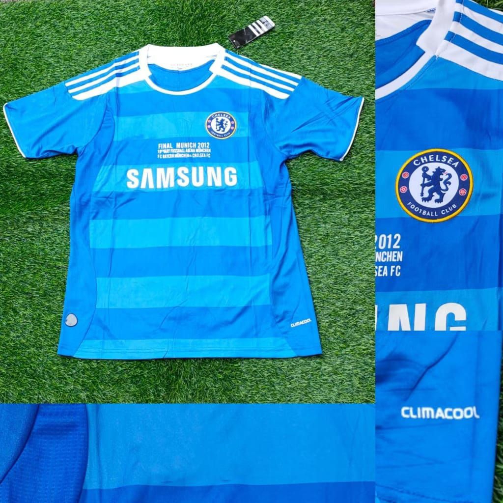 JERSEY RETRO VINTAGE CHELSI HOME FINAL MUNICH 2011/2012 AAA CLASSIC คุณภาพสูง