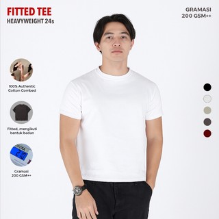 MANLY Heavyweight Classic Core T-Shirt | Fitted Tee