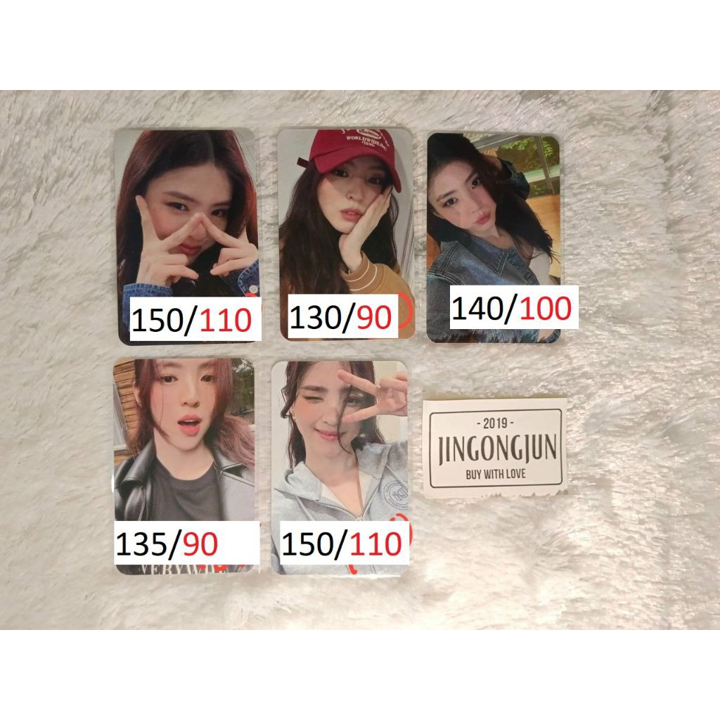 (PRICE NOT PACKING) Han Sohee Photocard Giordano Official PC OFFICIAL