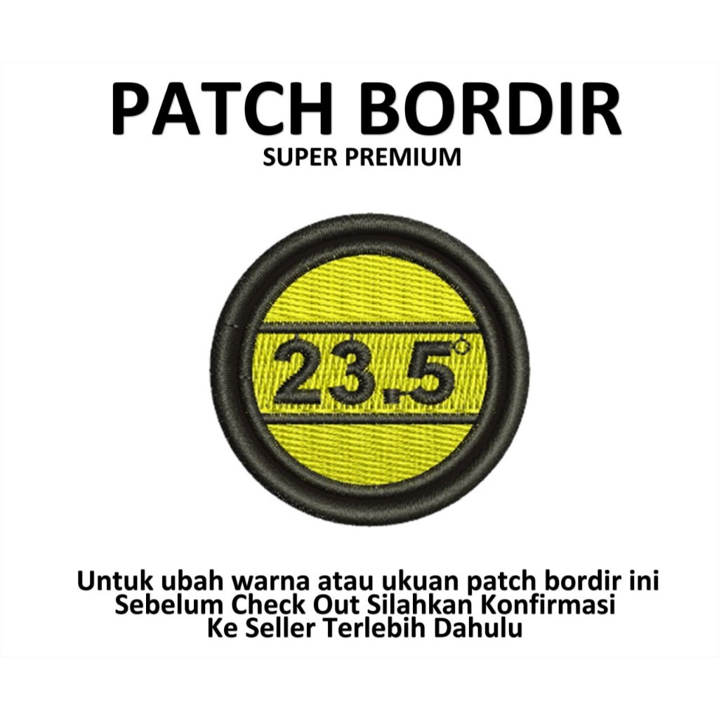 อาร์มปัก Emblem Image23.5- IBP