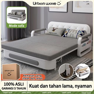 Urban wave Sofa Bed Multifungsi Modern Nyaman untuk Tidur Sofa Bed Dengan fungsi penyimpanan Sofa Tidur Sofa