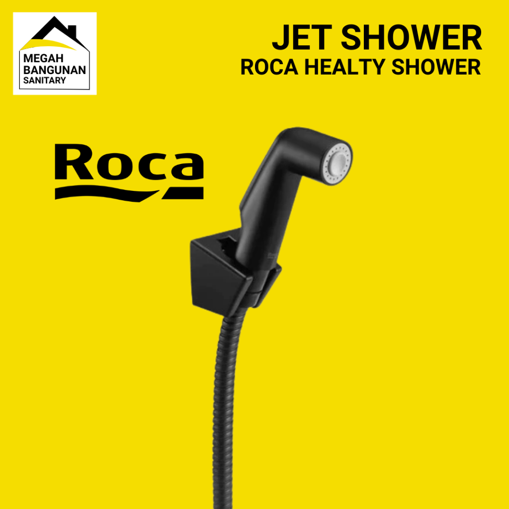 Jet Shower Roca Be-Fresh Healthy Black Shower Bidet Shower ห้องน้ําสีดํากันสนิม
