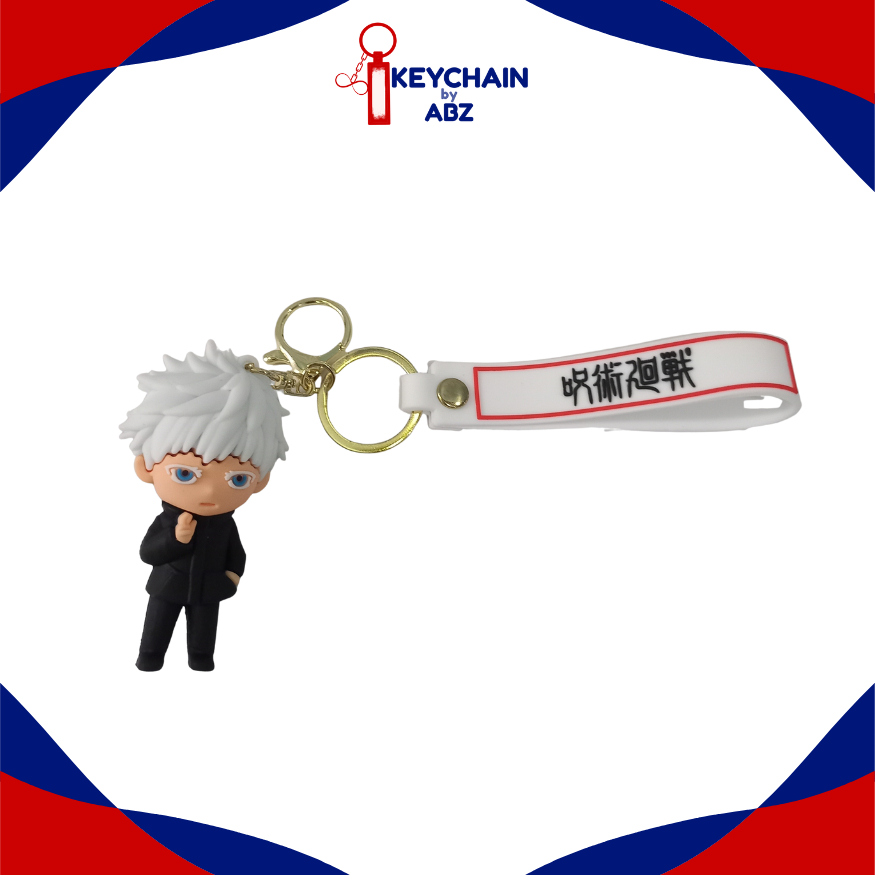 พวงกุญแจตัวละคร GUNGAN Jujutsu Kaisen – Gojo Satoru | พวงกุญแจเชือก Jujutsu Kaisen – Gojo Satoru | พ