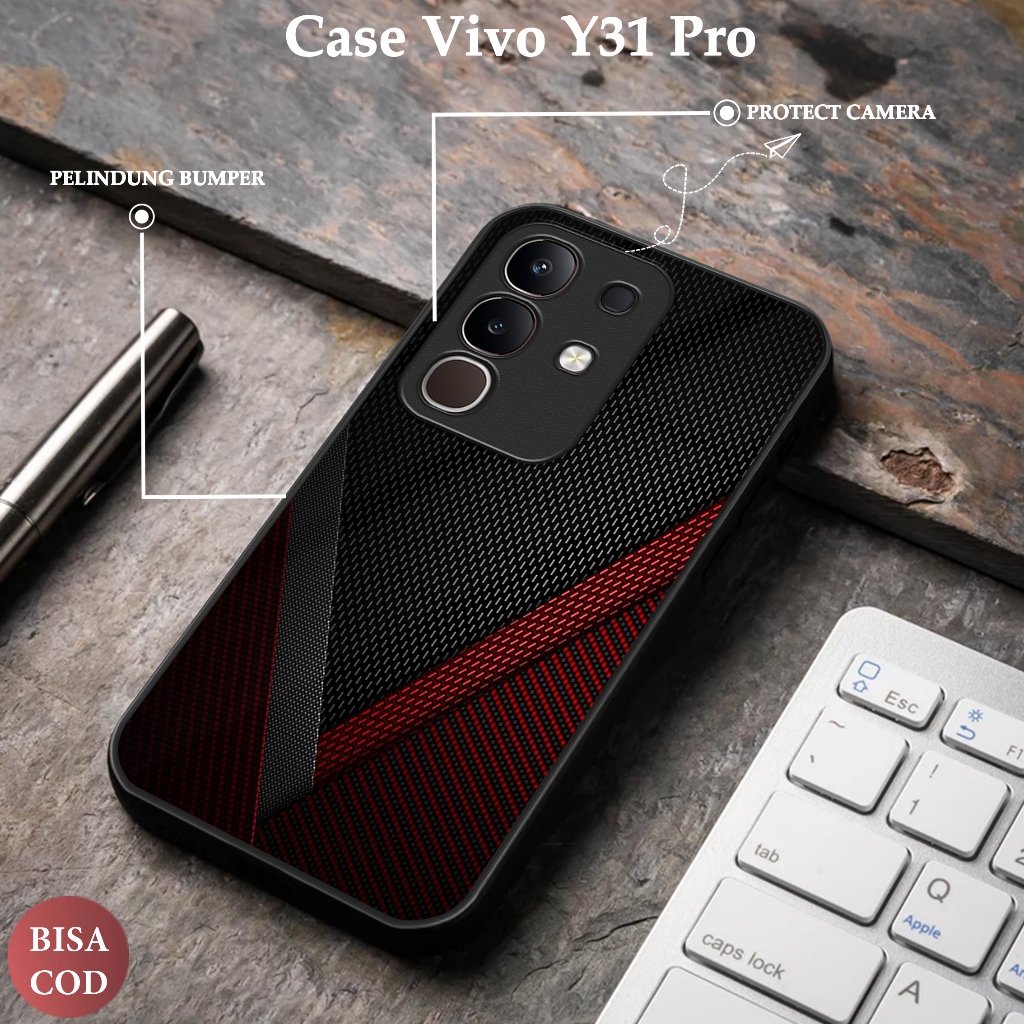 เคสสําหรับ Vivo Y31 Pro Body และเคสป้องกันกล้อง Vivo Y31 Pro Softcase Vivo Y31 Pro