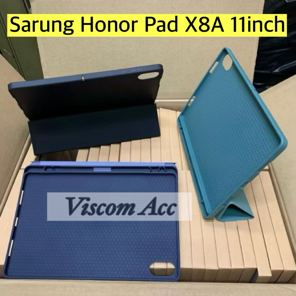 เคส Honor X8A 11 / Honor X8a ช่องเสียบปากกา 11 นิ้ว Tpu / Honor x8a 11 Smartcase / Honor X8A 11 นิ้ว
